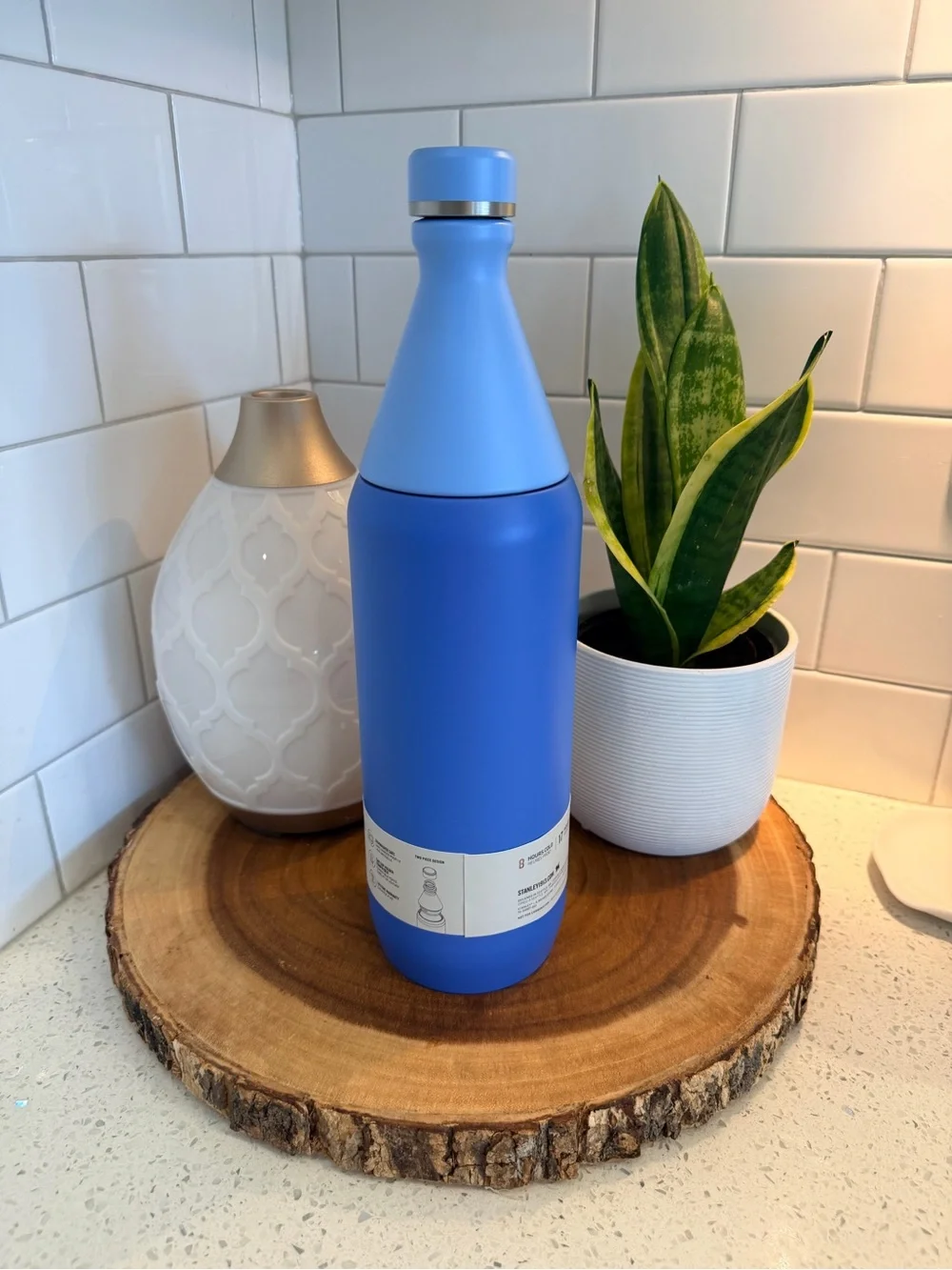 NEW Stanley - All Day Slim Bottle | 34 OZ | 1 L - Azure